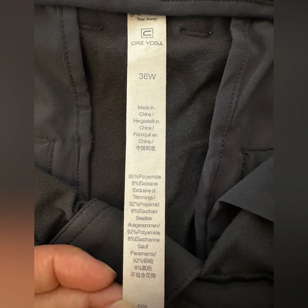 Men's Gray Pants - Picture 9 of 10
